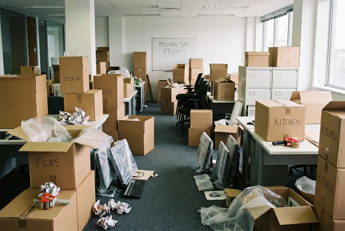 Office Furniture Removals in Belfast: Professional Commercial Relocation by Mackenzies Removals
